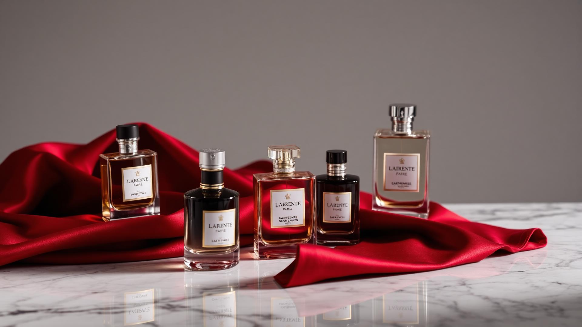 Luxury perfume collection